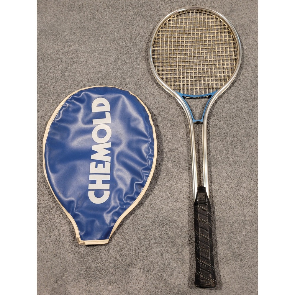 1970 Chemold Margaret Court Courtmaster Aluminum Racquet Cover Signature Edition